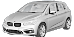 BMW F45 C1624 Fault Code